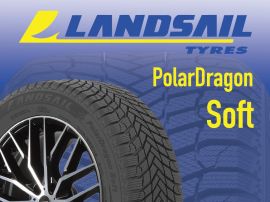 Jaunā Landsail Polar Dragon Soft – Ziemeļvalstu lameļu riepa sniegam un ledum