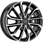 Msw MSW 42 Van Gloss Black Full Polished 6,5x17 6x120 ET50 CB74,5 60° 1250 kg