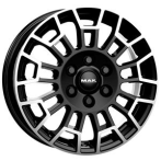 MAK MAK Nomad-2 Black Mirror 7,5x17 6x139.7 ET37 CB67,1 Flat 1300 kg