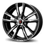 Reds Reds K2 HD Matt Black polished 7,5x17 5x112 ET35 CB79,5 60° 700 kg