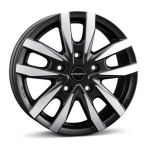 BORBET Borbet CW5 black polished matt 6,5x16 5x120 ET60 CB65,1 R14 1260 kg