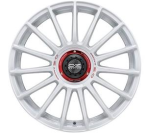 Oz Racing OZ Racing Superturismo Evoluzione WRC Race White Red Lettering 8x18 5x114.3 ET45 CB75,0 60° 680 kg