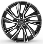 AEZ AEZ Havanna dark Black/polished 8x20 5x114.3 ET48 CB71,6 60° 920 kg