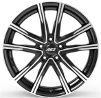 AEZ AEZ Montreal dark Black/polished 7,5x19 5x114.3 ET51 CB67,1 60° 750 kg