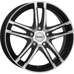 DEZENT Dezent TZ dark Black/polished 7x16 5x114.3 ET40 CB71,6 60° 730 kg