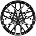 Msw MSW 74 Gloss Black Full Polished 8x19 5x114.3 ET45 CB73,1 60° 690 kg