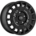 Oz Racing OZ Racing Rally Racing Van Matt Black Silver Lettering 8x18 5x120 ET45 CB65,1 R14 875 kg