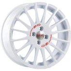 Oz Racing OZ Racing Superturismo WRC Race White Red Lettering 8x18 5x114.3 ET40 CB75,0 60° 640 kg