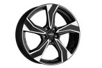 DEZENT Dezent KB dark Black/polished 6,5x16 5x114.3 ET45 CB67,1 60° 690 kg