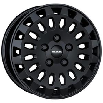 MAK Overland Matt Black 6,5x16 5x108 ET46 CB65,1 Flat 1350 kg