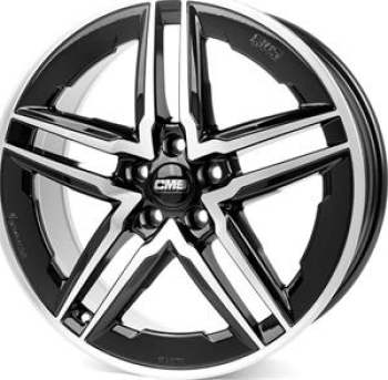 CMS C29-AERO Diamond Black Gloss 8x19 5x108 ET50 CB63,4 60° 950 kg