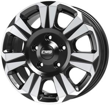 CMS C31 Diamond Black Gloss 6,5x16 5x120 ET60 CB65,1 R14 1150 kg