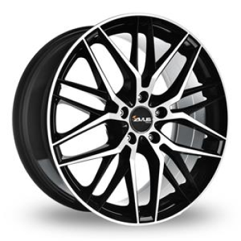Avus AF19 Black Polished 8x18 5x120 ET45 CB72.6 60° 775 kg