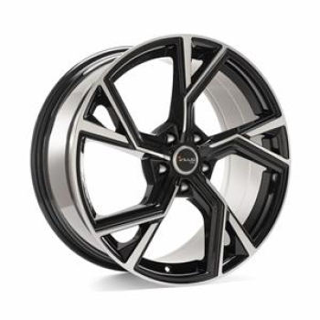 Avus AF20 Black Polished 8x18 5x112 ET28 CB66,6 R13 750 kg
