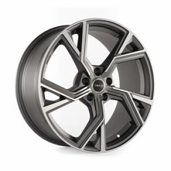 Avus AF20 Matt Antharcite Polished 8x18 5x112 ET28 CB66,6 R13 750 kg