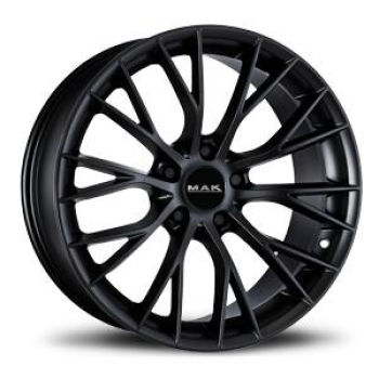 MAK Munchen Matt Black 8x18 5x120 ET43 CB72,6 60° 705 kg