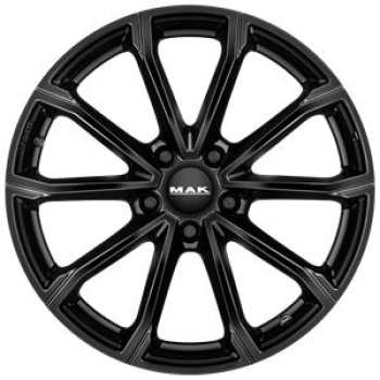 MAK Davinci Gloss Black 7x17 5x112 ET40 CB57,1 R13 810 kg