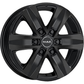 MAK Stone 6 Gloss Black 8x18 6x139.7 ET35 CB106,1 Flat 1215 kg