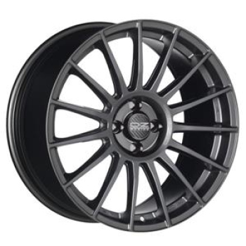 OZ Racing Superturismo LM Matt Graphite Silver Lettering 8,5x19 5x112 ET44 CB75,0 R12 690 kg