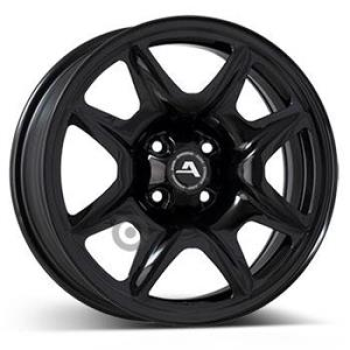 Alcar HybridRad  Black 6,5x16 4x100 ET32 CB60,1 With Cap 60°