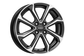 Dezent KT dark Gunmetal/polished 6x16 4x100 ET50 CB54,1 60° 475 kg
