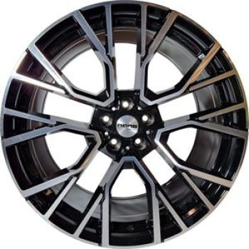 Nano 5769 Glossy Black Polished 10,5x21 5x112 ET43 CB66,6 60° 900 kg