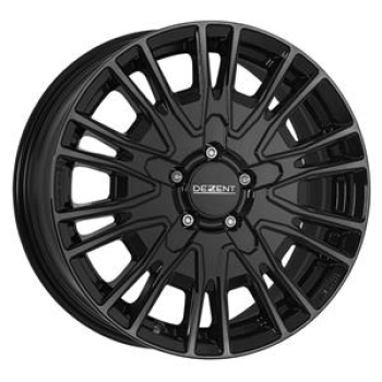Dezent KE Black 6,5x16 5x130 ET66 CB89,1 (No M16) 60° 1150 kg