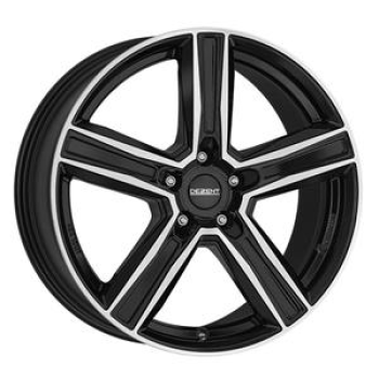 Dezent KG dark Black/polished 7,5x18 5x120 ET40 CB64,1 R14 810 kg